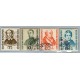 ALEMANIA OCCIDENTAL 1955 Yv. 98/101 SERIE COMPLETA MINT DE LUJO € 50